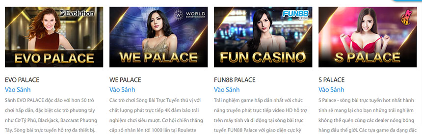 casino trực tuyến Fun88