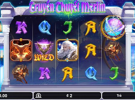 Hướng dẫn chơi Truyền thuyết Merlin tại 3D Casino Fun88